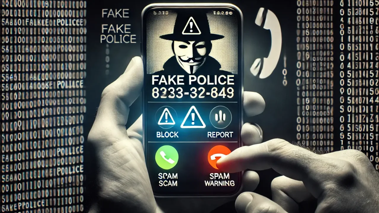 Fake Police Scam Call Spam India Blocking